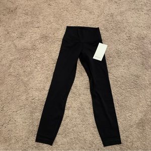 Align HR lululemon 4 25" leggings black